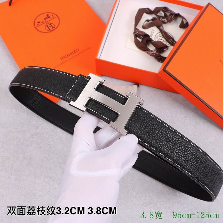 Hermes Belt 38mmX95-125cm 7D86